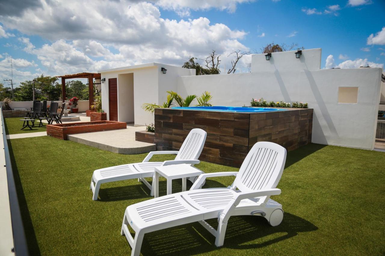 Hotel Alux Bacalar Exterior foto